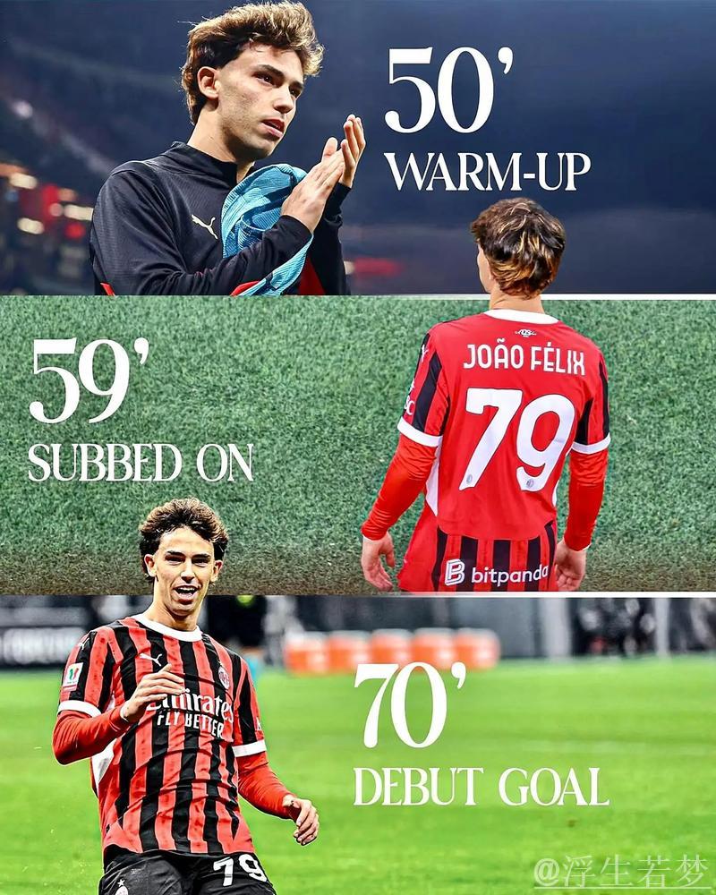 米兰首发三旧将助力，替补菲利克斯闪耀全场！